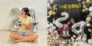 Deretan Potret Perayaan Ulang Tahun Shenina Cinnamon ke-24, Dirayakan Sederhana Bareng kekasih dan Sahabat