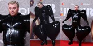 Tampil Tak Biasa dalam Balutan Jumpsuit Lateks, Penampilan Sam Smith di BRIT Awards 2023 Sukses Curi Perhatian