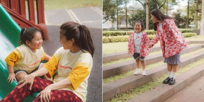 Potret Gya Sadiqah dan Kalea Jadi Model brand Fashion, Ibu dan Anak Kompak Tampil Gemesin!