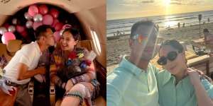 Sempat Bete Karena Di-Prank, ini Potret Romantis Liburan Ulang Tahun Raffi Ahmad - Nagita Slavina di Bali