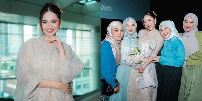 Pesona Syifa Hadju di Gala Premiere Film Bismillah Kunikahi Suamimu, Full Senyum saat Didukung Geng Mamayu