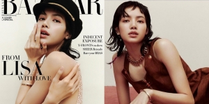 Lisa BLACKPINK Pancarkan Aura Model di Pemotretan bareng Harper's Bazaar Singapore, Gaya Rambut Nyentrik Jadi Sorotan