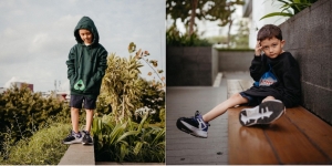 Potret James Anak Fandy Christian saat Jadi Model Pakaian Anak, Pesonanya Curi Perhatian