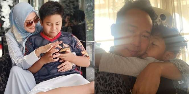 10 Potret Kedekatan Artis Tanah Air dengan Anak Angkat Mereka, Kasih Sayangnya Tulus Banget!