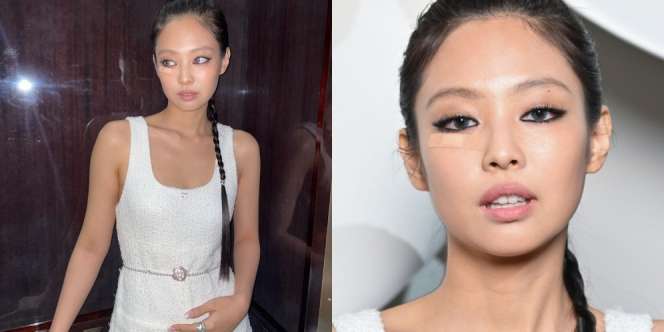 10 Gaya Jennie BLACKPINK di Paris Fashion Week 2023, Meski Wajah Pakai Plester tapi Tetap Slay!