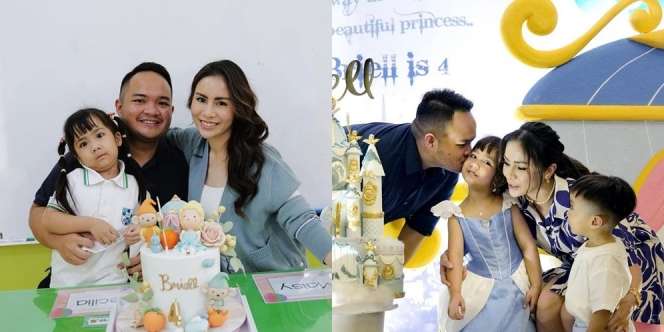 Usai Dirayakan di Sekolah, Ini Potret Pesta Ulang Tahun Briell Anak Pertama Momo Geisha yang Menjelma jadi Cinderella, Mewah Banget!