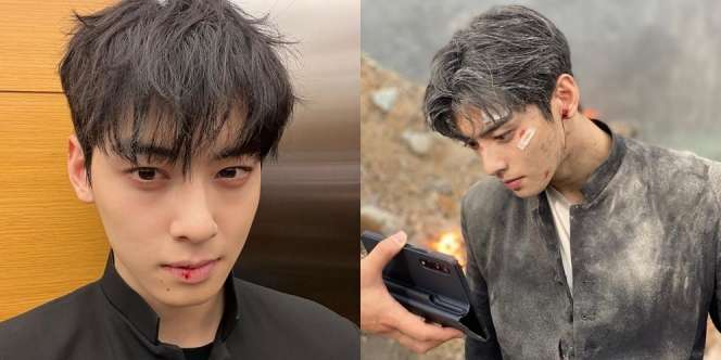 Ketampanannya Tak Memudar, Potret Cha Eun Woo Penuh Debu di Still Cut Drakor Island Bikin Netizen Terpukau