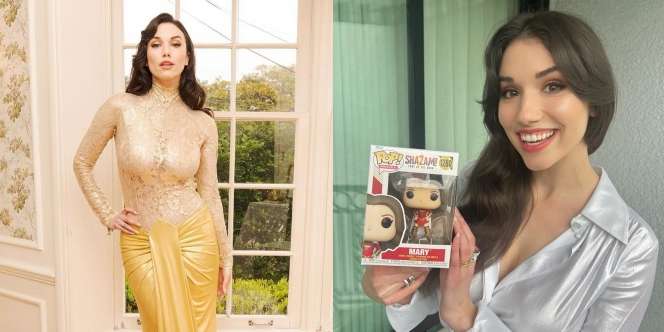 10 Potret Cantik Grace Caroline Currey, Bintang Film Shazam yang Curi Perhatian Penonton