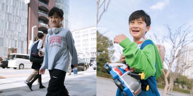 Makin Mirip Oppa Korea, Ini 10 Pesona Rafathar Tampil Bak ABG di Jepang yang Sukses Bikin Netizen Terpana