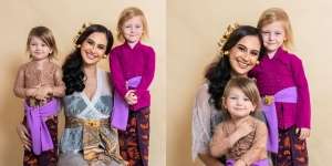 Cute Overload Berparas Bule, Potret Terbaru Allie dan Ollie Anak Marissa Nasution Sukses Pukau Publik