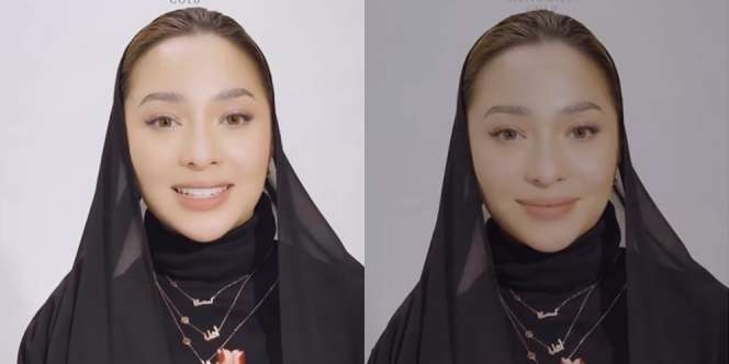 7 Pesona Nikita Willy Kenakan Hijab Sambut Ramadan, Tampil Cantik dengan Make Up Flawless