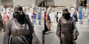 Awalnya Dipuji, Ini Potret Aurel Hermanysah yang Kini Banjir Kritikan saat Memakai Niqab Selama Umroh 