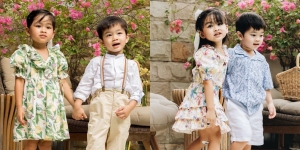 10 Potret Baim Wong dan Kiano Kembaran Baju, Ayah Anak Super Kompak!