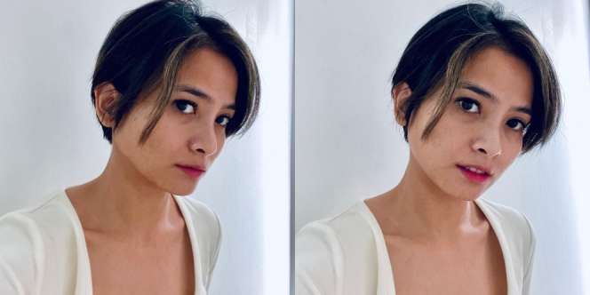 8 Potret Acha Septriasa Dengan Gaya Rambut Baru, Mengaku Pertama Kali Tampil Bondol Seumur Hidupnya