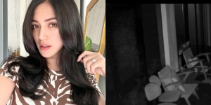 Bikin Merinding, Jessica Iskandar Posting Rekaman CCTV Penampakan Pocong yang Hantui Rumahnya