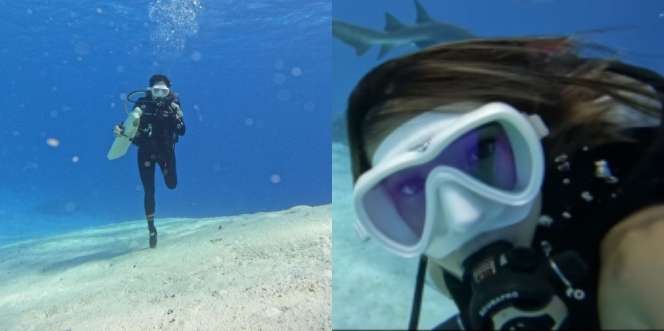 Tetap Cantik Meski di Dasar Laut, Ini Potret Seru Gisella Anastasia Diving yang Bikin Netizen Pengen Ikutan Nyemplung!