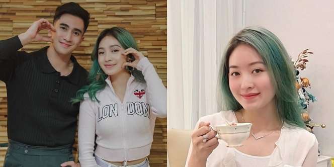 Dibilang Warnanya Gak Cocok, Ini Potret Natasha Wilona dengan Rambut Hijau Tosca yang Tuai Kritikan Netizen