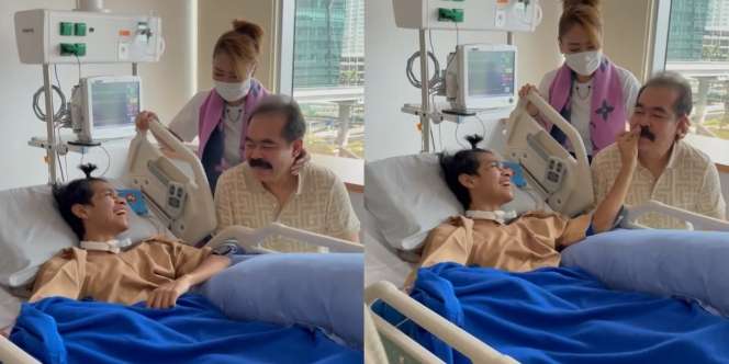 Deretan Momen Inul Daratista Jenguk David Ozora, Gemas dengan Kumis Tebal Adam Suseno