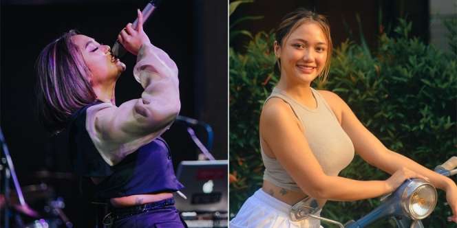 Potret Marion Jola Pamer Tato Kupu-Kupu, Perut 'Chubby' Jadi Sorotan!