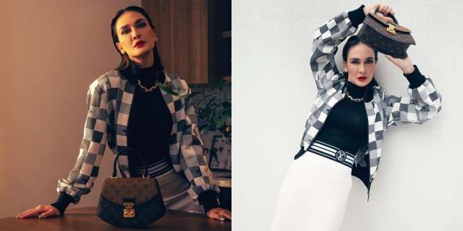 Gorgeous Abis! Potret Luna Maya untuk Brand Louis Vuitton Sukses Bikin Fans Jatuh Hati