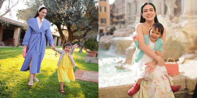 Potret Seru Shandy Aulia Liburan Bareng Baby Claire di Italia, Gemasnya saingan!