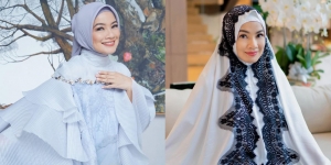 Banjir Pujian karena Kecantikannya, Ini Deretan Potret Titi Kamal saat Pakai Hijab hingga Mukena