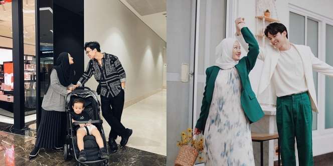10 Ide Outfit Couple untuk Lebaran Ala Dinda Hauw dan Rey Mbayang, Pas Banget Buat Pasangan Muda!