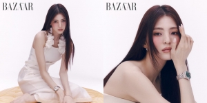 Cantiknya Kelewat Batas! Potret Han So Hee untuk Harper's Bazaar Korea x Omega Sukses Bikin Fans Auto Terpikat