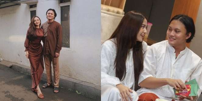 8 Potret Mahalini Rayakan Lebaran Bersama Keluarga Rizky Febian, Cantik Pakai Gamis Bikin Netizen Salfok!