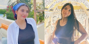 10 Potret Cassandra Lee di Mesir, Tampil Manis Pakai Bandana hingga Tetap Menawan Meski Tanpa Makeup