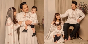 Potret Lebaran Pertama Gilang Dirga dan Adiezty Fersa Bareng Anak, Baby Gin Gemesin Banget!