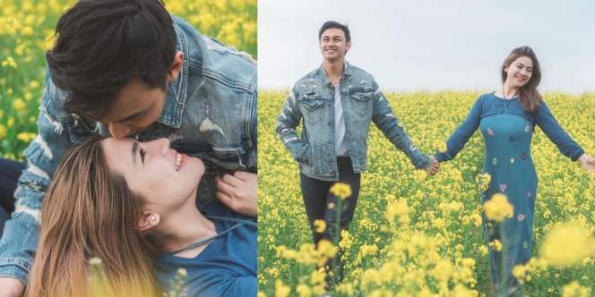 Potret Mesra Felicya Angelista dan Caesar Hito di Korea, Netizen Auto Teringat Shah Rukh Khan dan Kajol
