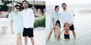 Potret Seru Liburan Keluarga Syahnas Sadiqah di Bali, Tingkah Lucu Si Kembar Jadi Sorotan