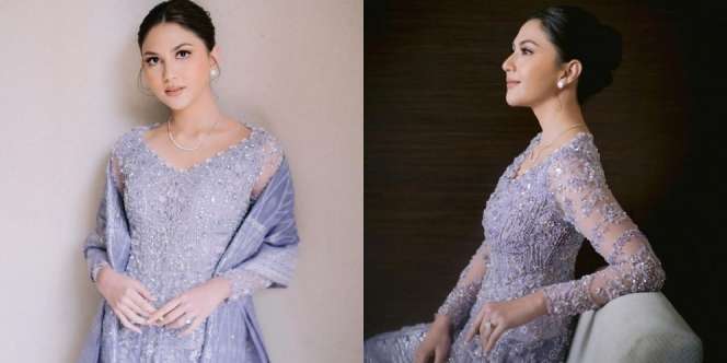 10 Potret Penampilan Jessica Mila di Prosesi Mangain, Memesona Pakai Kebaya dan Kain Songket Mewah