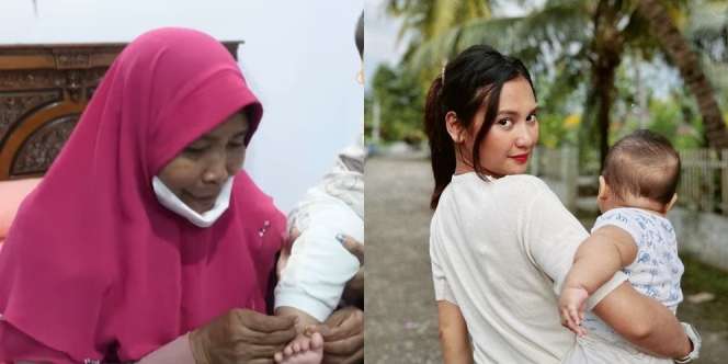 Diratukan Oleh Mertua, Indah Permatasari dan Anak Dapat Gelang Emas dari Ibu Arie Kriting