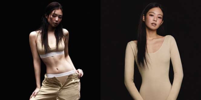 11 Potret Jennie BLACKPINK dengan Koleksi Limited Edition Terbaru Calvin Klein, Pinggang Super Ramping Jadi Sorotan!