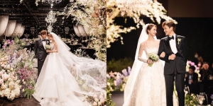 10 Potret Pernikahan Se7en dan Lee Da Hae, Mewah dan Romantis Abis!