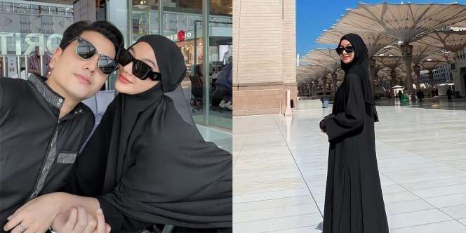 Disebut Pasangan Paling Adem Ayem dan Harmonis, Ini Potret Glenca Chysara dan Rendi Jhon Berangkat Umroh