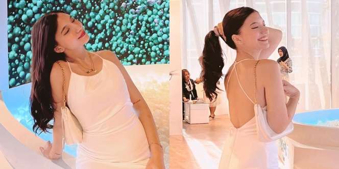 Pakai Dress Backless yang Mengekspose Punggung, Cassandra Lee Banjir Pujian karena Kecantikannya