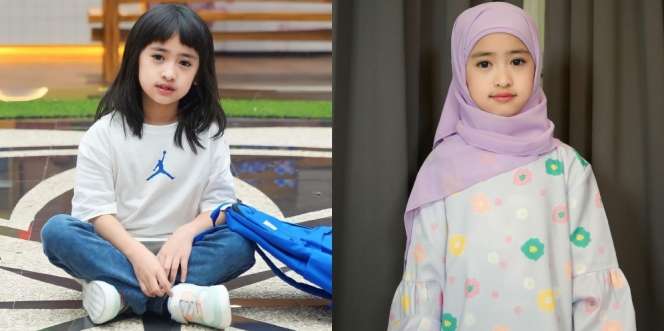 10 Potret Khadeejah Faatimah Anak Kedua Oki Setiana Dewi yang Lebih Suka Pakai Kaos Oblong Daripada Berhijab