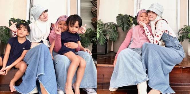 Bakal Jadi Janda Kaya, Ini Potret Terbaru Inara Rusli Bareng Tiga Anaknya 