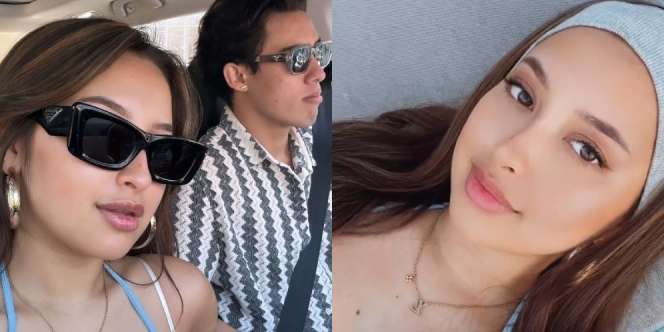 Liburan Bareng Pacar, Ini 10 Potret Jennifer Coppen Pamer Baby Bump di Pantai