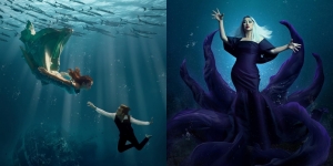Deretan Pemotretan Bawah Air Titi Dj, Naura Ayu dan Sejumlah Artis Lainnya untuk Sambut Film 'The Little Mermaid' 