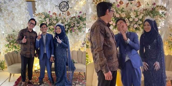 Sampai Terharu, Ini Potret Andre Taulany Hadiri Pernikahan Tono Asistennya