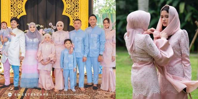 Ramai Jadi Sorotan, Ini Deretan Potret Sarah Menzel Tampil Berkerudung di Acara Pengajian Anak Kedua Atta-Aurel