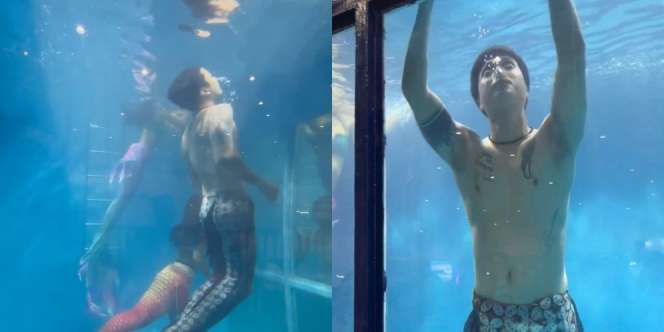Deretan Potret Dikta Cosplay Jadi Merman, Auto Salfok sama Dadanya yang Bidang!