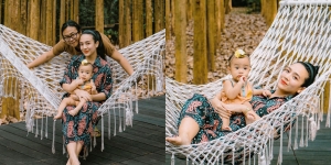Potret Gemas Zayn-Zunaira Anak Kembar Syahnaz Sadiqah, Ganteng dan Cantik saat Jadi Model Clothing Line