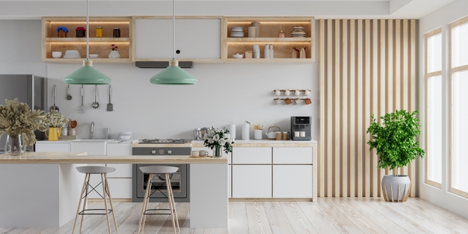 10 Kitchen Set Minimalis dengan Desain yang Futuristik untuk Ruangan Sempit
