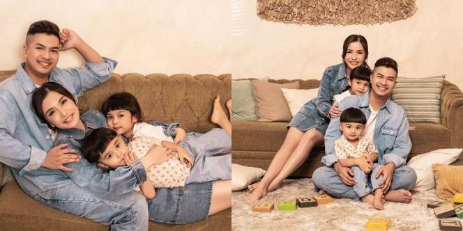 Happy Family, Keluarga Chelsea Olivia dan Glenn Alinskie Tampil Manis di Photoshoot Terbaru