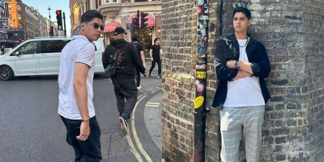 9 Potret Al Ghazali Selama Liburan di London, Pesona dan Ketampanannya Auto Bikin Halu